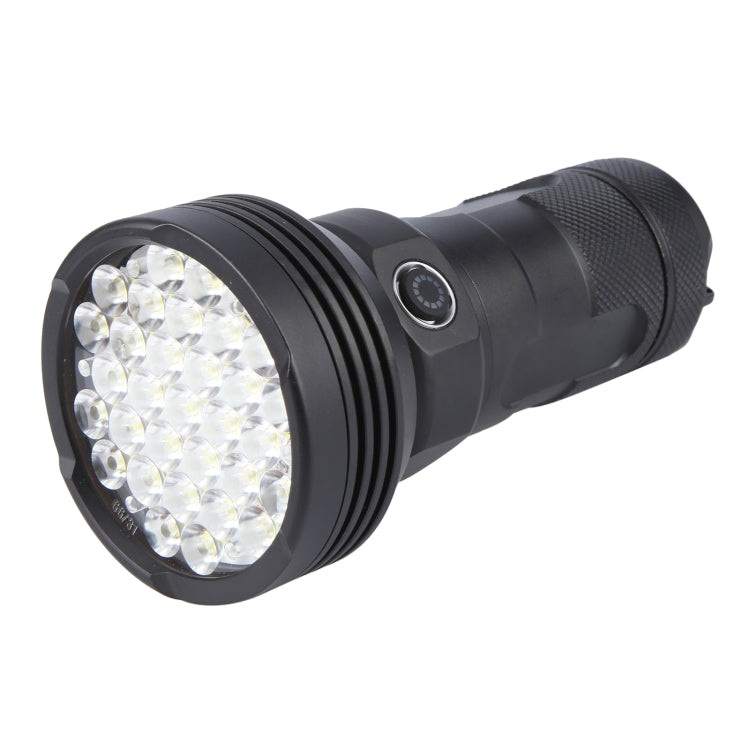 W5202-1 31 LEDs 5500LM High Brightness Rechargeable Flashlight(Black) - LED Flashlight by buy2fix | Online Shopping UK | buy2fix