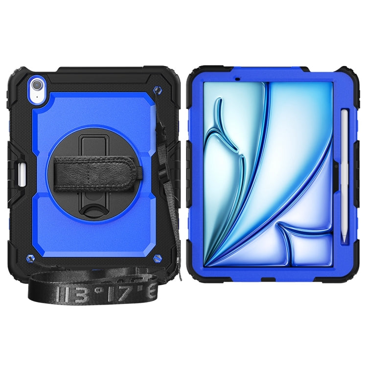 For iPad Air 11 2024 Silicone + PC Tablet Protective Case(Dark Blue+Black) - iPad Air 11 2024 Cases by buy2fix | Online Shopping UK | buy2fix