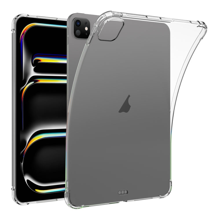 For iPad Pro 11 2024 Highly Transparent TPU Full Thicken Corners Shockproof Protective Case(Transparent) - iPad Pro 11 2024 Cases by buy2fix | Online Shopping UK | buy2fix