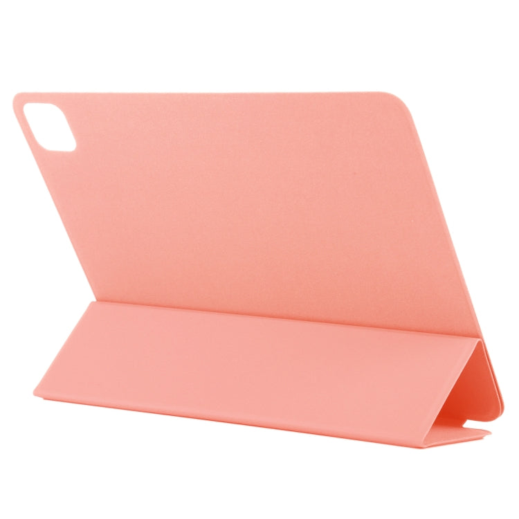 For iPad Pro 11 2024 Double-sided Clip Non-buckle Magnetic PU Smart Tablet Case(Orange) - iPad Pro 11 2024 Cases by buy2fix | Online Shopping UK | buy2fix