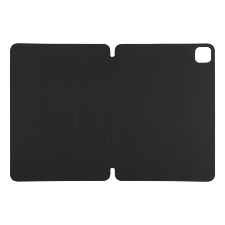 For iPad Pro 11 2024 Double-sided Clip Non-buckle Magnetic PU Smart Tablet Case(Black) - iPad Pro 11 2024 Cases by buy2fix | Online Shopping UK | buy2fix