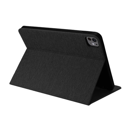 For iPad Air 13 2024 Fabric Leather Tablet Case(Black) - iPad Air 13 2024 Cases by buy2fix | Online Shopping UK | buy2fix