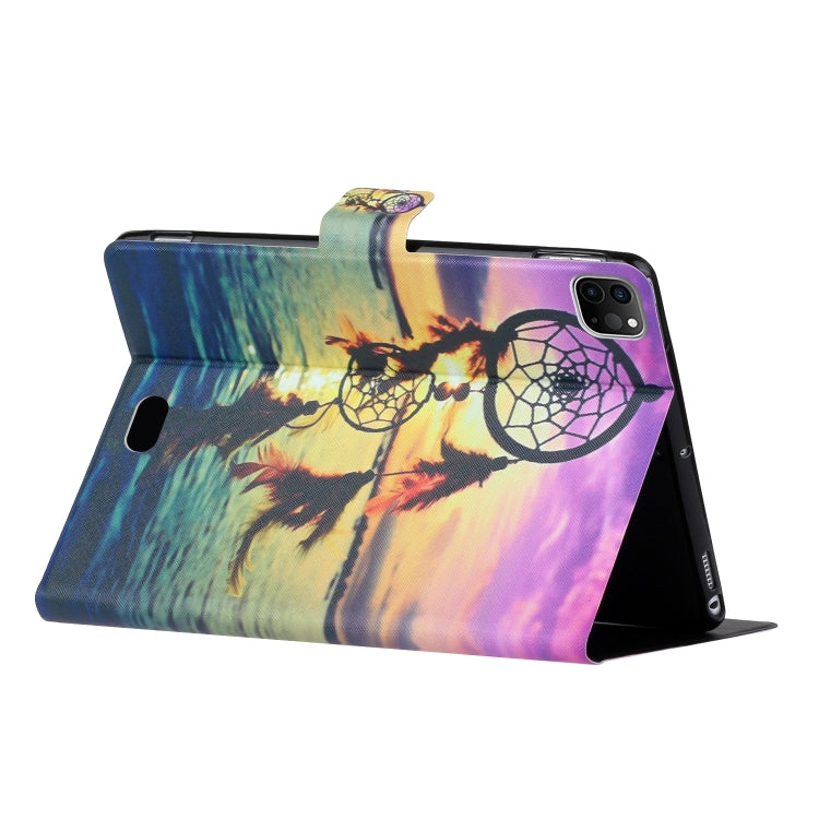 For iPad Pro 11 2024 Voltage Coloured Drawing Smart Leather Tablet Case(Dreamcatcher) - iPad Pro 11 2024 Cases by buy2fix | Online Shopping UK | buy2fix