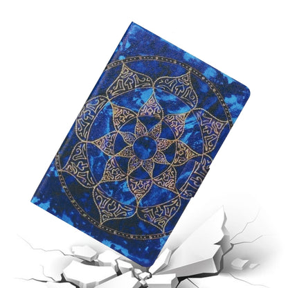 For iPad Pro 11 2024 Voltage Coloured Drawing Smart Leather Tablet Case(Blue Mandala) - iPad Pro 11 2024 Cases by buy2fix | Online Shopping UK | buy2fix