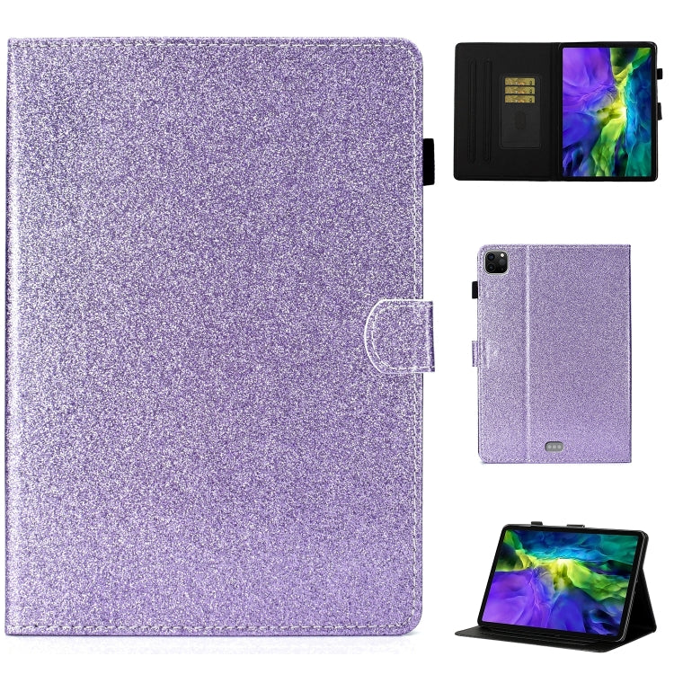 For iPad Pro 11 2024 Glitter Smart Leather Tablet Case(Purple) - iPad Pro 11 2024 Cases by buy2fix | Online Shopping UK | buy2fix