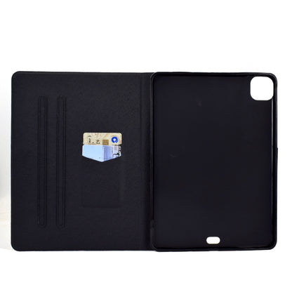 For iPad Pro 11 2024 Colored Drawing Horizontal Flip Tablet Leather Case(Tiger) - iPad Pro 11 2024 Cases by buy2fix | Online Shopping UK | buy2fix