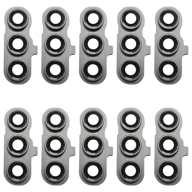 For Samsung Galaxy S23 FE SM-S711B 10pcs Original Rear Camera Lens Cover(Black) - Camera by buy2fix | Online Shopping UK | buy2fix