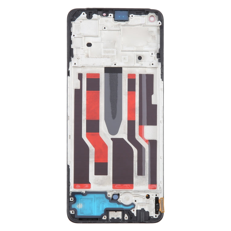 For OPPO Reno8 Z 5G OLED LCD Screen Digitizer Full Assembly with Frame - LCD Screen by buy2fix | Online Shopping UK | buy2fix