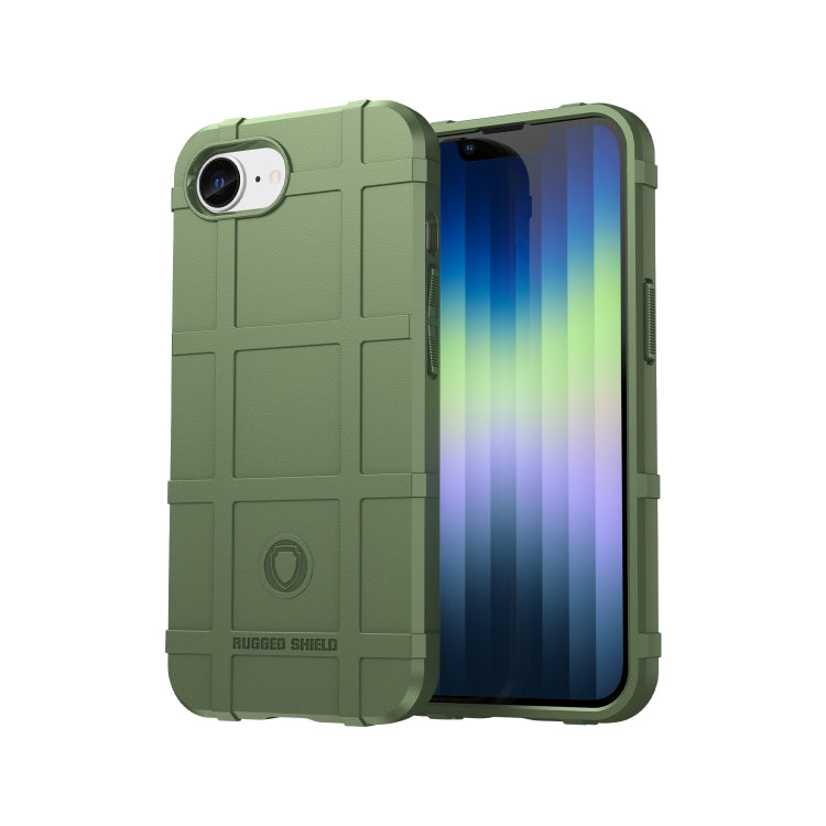 For iPhone SE 2024 Full Coverage Shockproof TPU Phone Case(Green) - More iPhone Cases by buy2fix | Online Shopping UK | buy2fix