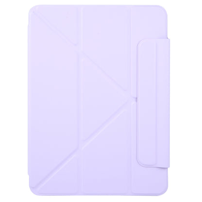 For iPad Air 13 2024 Y-Shape Double-sided Clip Magnetic Smart Tablet Case(Purple) - iPad Air 13 2024 Cases by buy2fix | Online Shopping UK | buy2fix