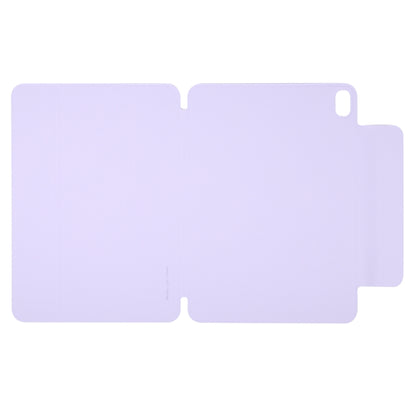 For iPad Air 13 2024 Y-Shape Double-sided Clip Magnetic Smart Tablet Case(Purple) - iPad Air 13 2024 Cases by buy2fix | Online Shopping UK | buy2fix