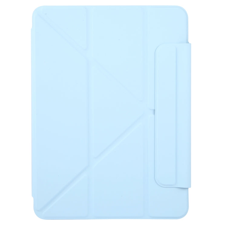 For iPad Pro 11 2024 Y-Shape Double-sided Clip Magnetic Smart Tablet Case(Blue) - iPad Pro 11 2024 Cases by buy2fix | Online Shopping UK | buy2fix