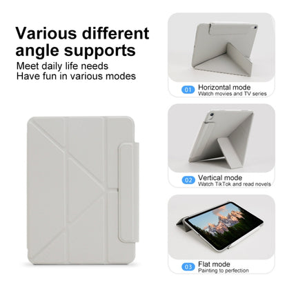 For iPad Air 11 2024 Y-Shape Double-sided Clip Magnetic Smart Tablet Case(Black) - iPad Air 11 2024 Cases by buy2fix | Online Shopping UK | buy2fix