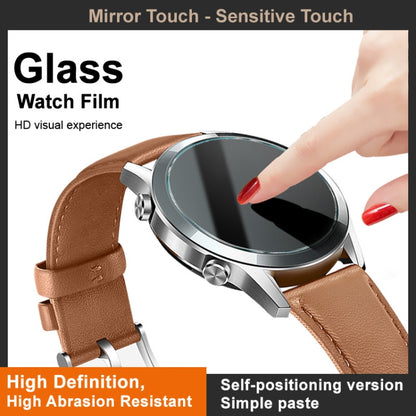 For Samsung Galaxy Watch6 Classic 47mm IMAK Tempered Glass Watch Protective Film Self-contained Positioning Version - Screen Protector by imak | Online Shopping UK | buy2fix