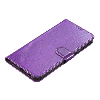 For iPhone 16 Pro Glitter Powder Flip Leather Phone Case(Purple) - iPhone 16 Pro Cases by buy2fix | Online Shopping UK | buy2fix