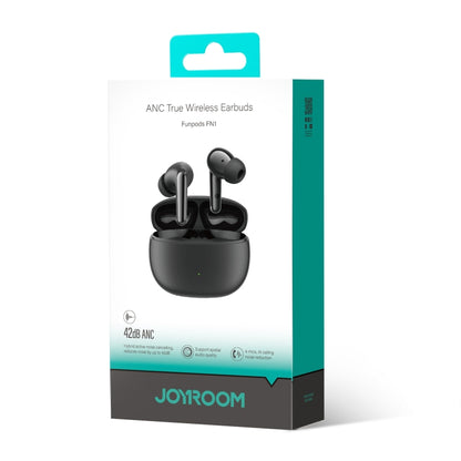 JOYROOM JR-FN1 Funpods Series True Wireless Bluetooth Earphone(Black) - TWS Earphone by JOYROOM | Online Shopping UK | buy2fix