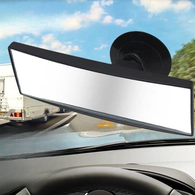 3R 3R-123 Car Suction Cup Curved Wide Angle Rear View Mirror - Interior Mirrors by 3R | Online Shopping UK | buy2fix