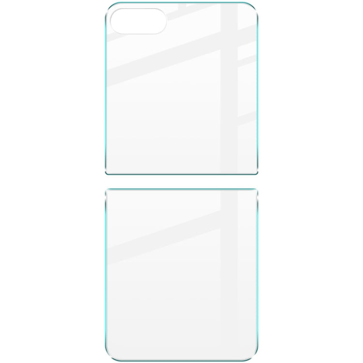 For Samsung Galaxy Z Flip6 IMAK H Series Tempered Back Glass Film Set - Galaxy Z Flip6 5G Tempered Glass by imak | Online Shopping UK | buy2fix