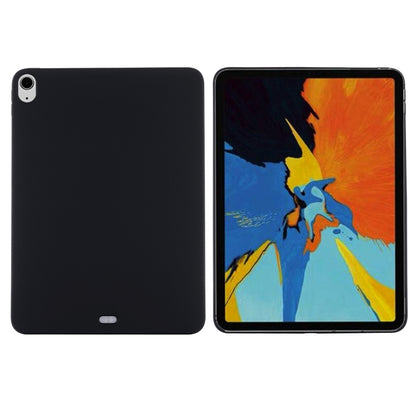 For iPad Air 13 2024 Pure Color Liquid Silicone Shockproof Tablet Case(Black) - iPad Air 13 2024 Cases by buy2fix | Online Shopping UK | buy2fix