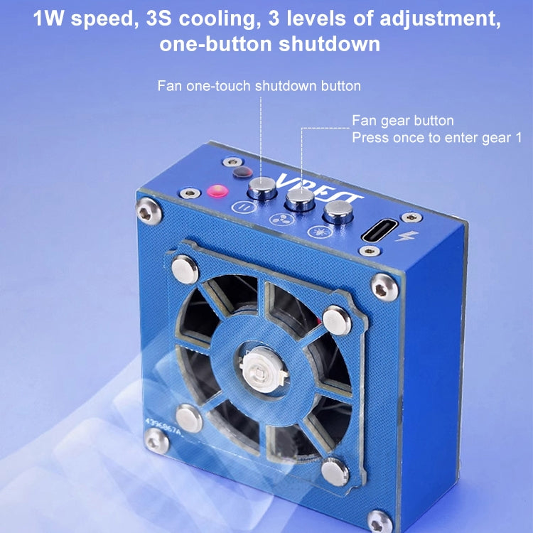 BEST VBST-491 Quick Cooling UV Curing Fan - Others by BEST | Online Shopping UK | buy2fix