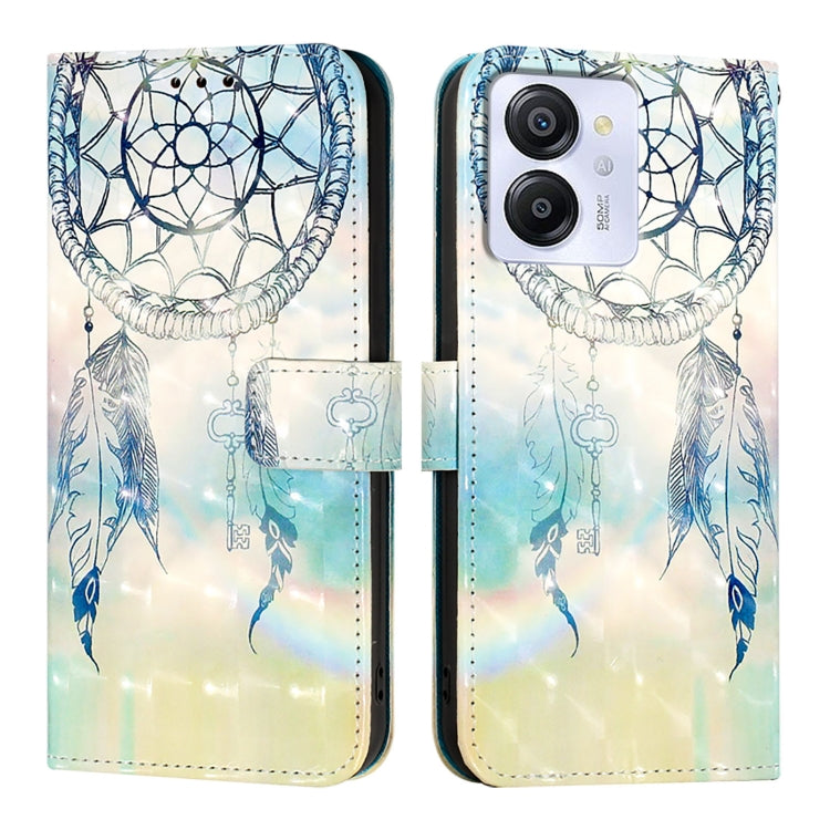 For Blackview Color 8 3D Painting Horizontal Flip Leather Phone Case(Dream Wind Chimes) - More Brand by buy2fix | Online Shopping UK | buy2fix