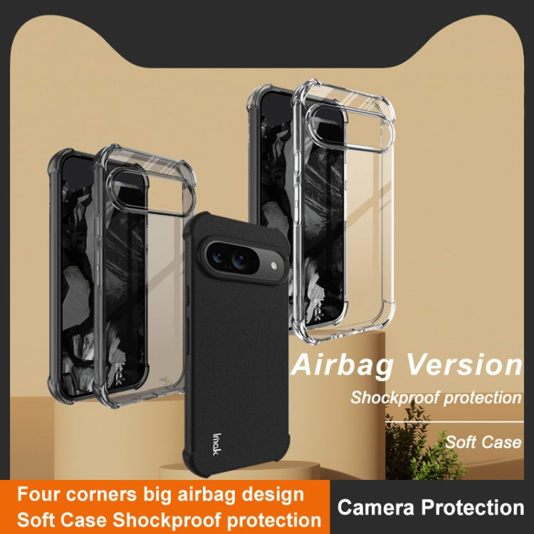 For Google Pixel 9 / Pixel 9 Pro imak Shockproof Airbag TPU Phone Case(Transparent) - Google Cases by imak | Online Shopping UK | buy2fix