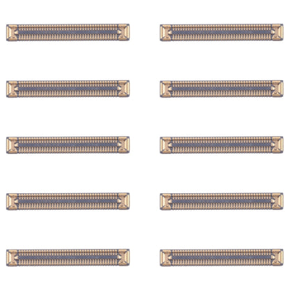 For Samsung Galaxy A33 5G SM-A336B 10pcs Motherboard LCD Display FPC Connector - Galaxy A Series Parts by buy2fix | Online Shopping UK | buy2fix