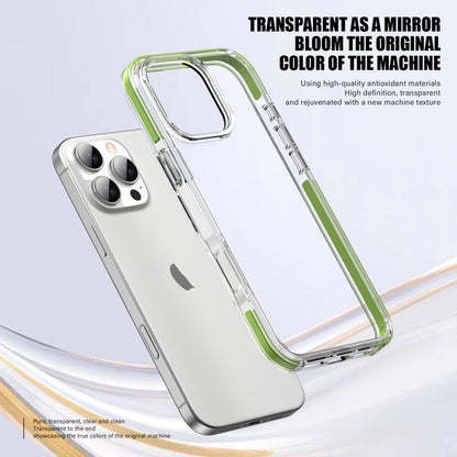 For iPhone 16 TPE Airbag TPU+ PC Full Coverage Phone Case(Grey) - iPhone 16 Cases by buy2fix | Online Shopping UK | buy2fix