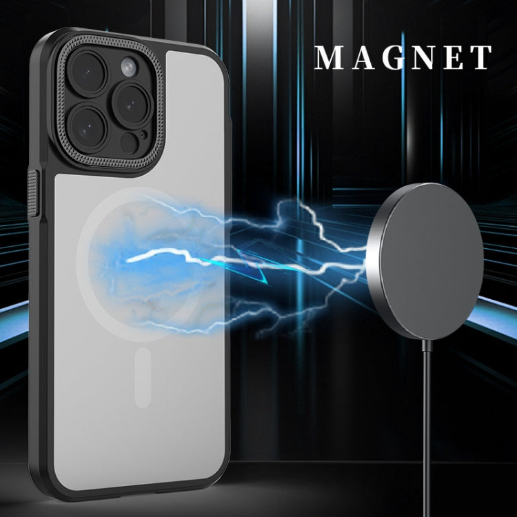 For iPhone 16 Pro Bodyguard MagSafe Magnetic Phone Case(Blue) - iPhone 16 Pro Cases by buy2fix | Online Shopping UK | buy2fix