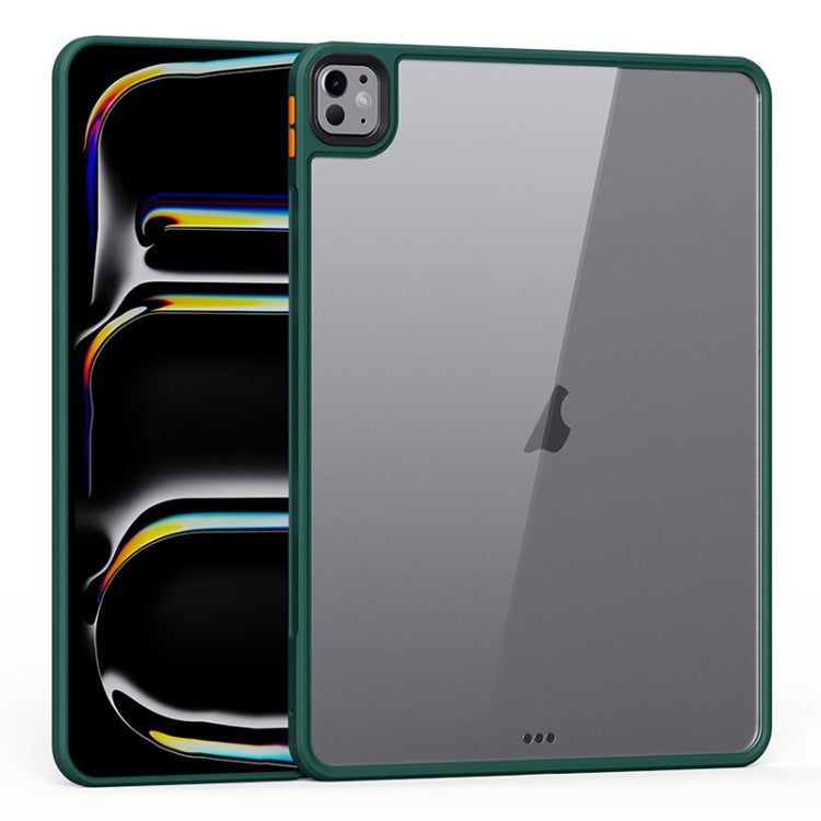 For iPad Pro 13 2024 Ming Shield Series PC Hybrid TPU Tablet Case(Green) - iPad Pro 13 2024 Cases by buy2fix | Online Shopping UK | buy2fix