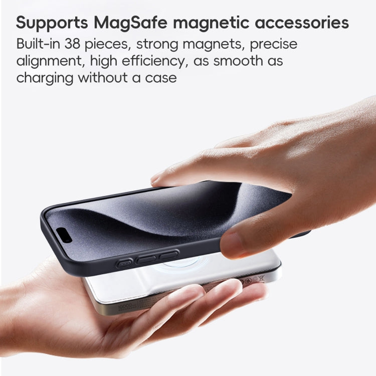 For iPhone 16 Pro Max Carbon Fiber Kevlar MagSafe Magnetic Phone Case(Black) - iPhone 16 Pro Max Cases by buy2fix | Online Shopping UK | buy2fix