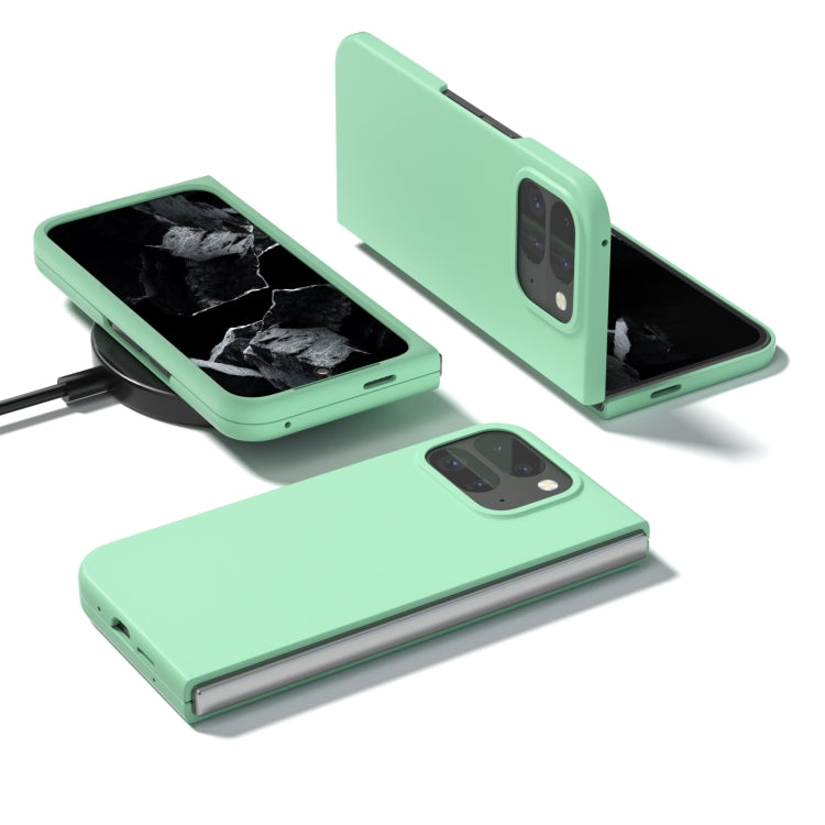 For Google Pixel 9 Pro Fold Skin Feel PC Phone Case(Light Green) - Google Cases by buy2fix | Online Shopping UK | buy2fix