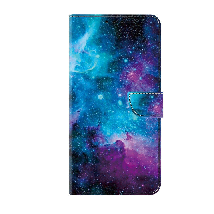 For iPhone 16 Pro Max Crystal Painted Leather Phone case(Starry Sky) - iPhone 16 Pro Max Cases by buy2fix | Online Shopping UK | buy2fix