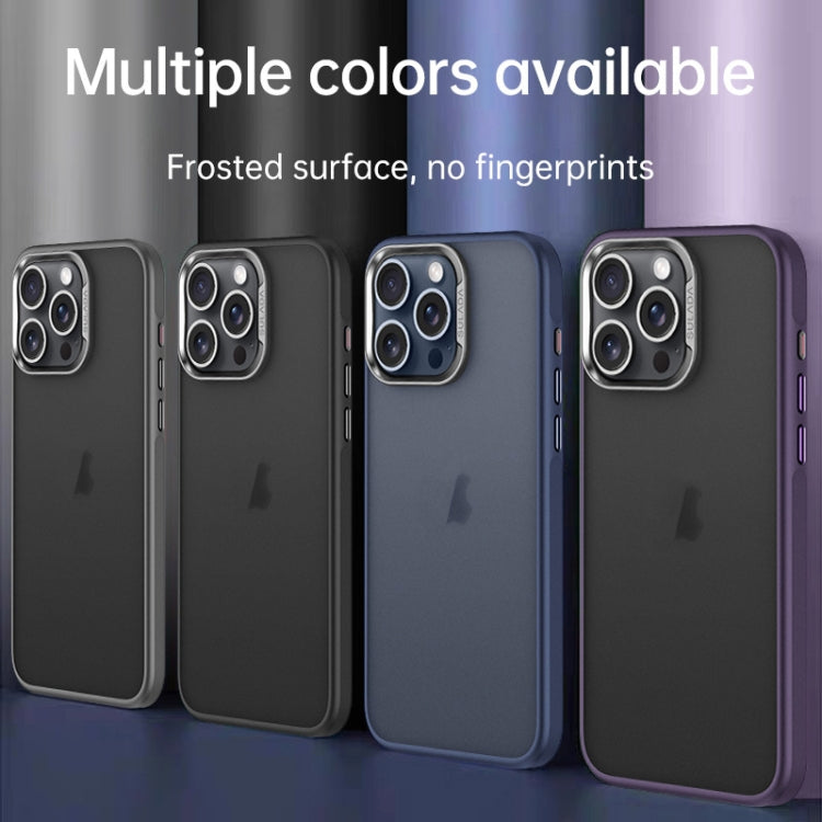 For iPhone 16 Pro Max SULADA Skin Feel Matte Shockproof Phone Case(Purple) - iPhone 16 Pro Max Cases by SULADA | Online Shopping UK | buy2fix