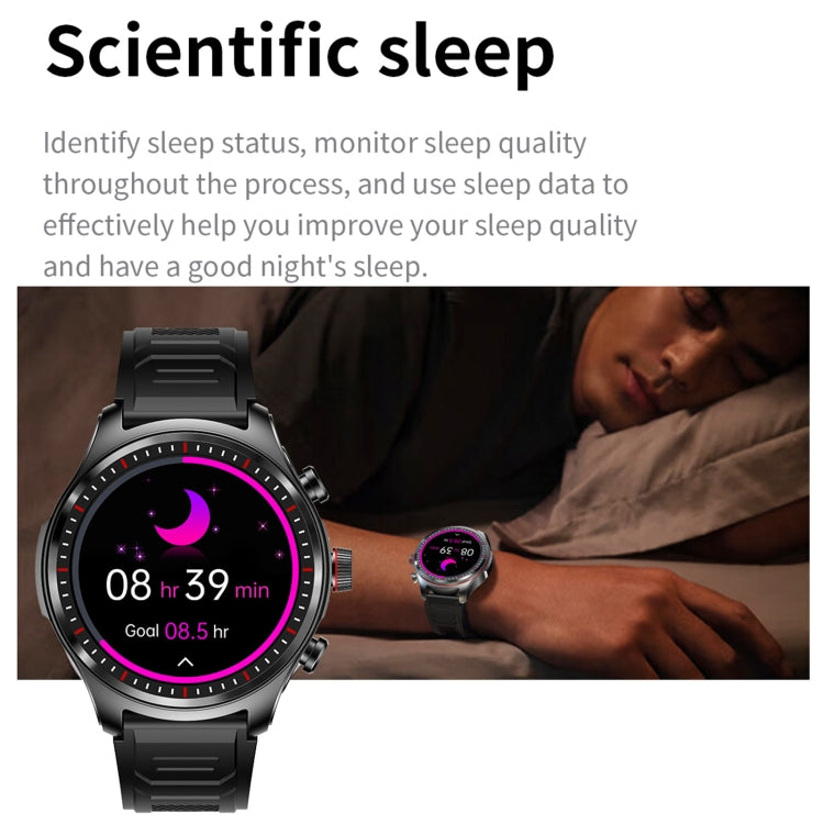 LC19 1.53 inch 2 in 1 Bluetooth Earphone IP67 Waterproof Smart Watch, Support Sleep Monitoring(Black) - Smart Watches by buy2fix | Online Shopping UK | buy2fix