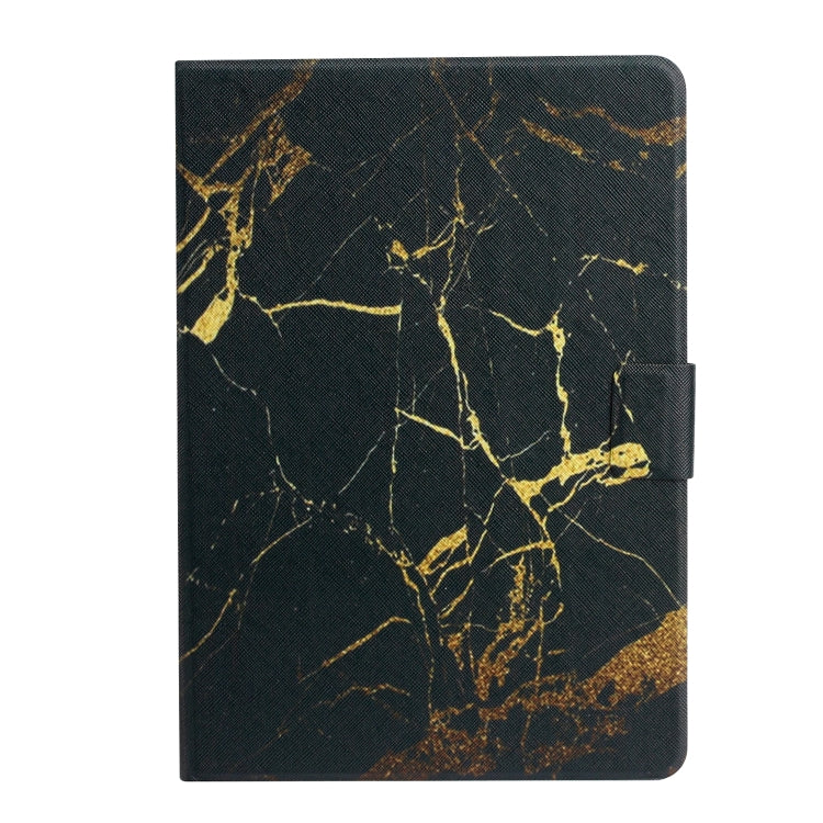 For iPad Pro 11 2024 Colored Drawing Pattern Flip Leather Smart Tablet Case(Black Gold) - iPad Pro 11 2024 Cases by buy2fix | Online Shopping UK | buy2fix