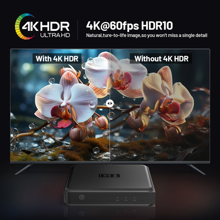 G1 Cortex-A55 Android 11 Quad-core CPU 4K HD Internet Set-top Box with Remote Control, 4GB+32GB(EU Plug) - Others by buy2fix | Online Shopping UK | buy2fix