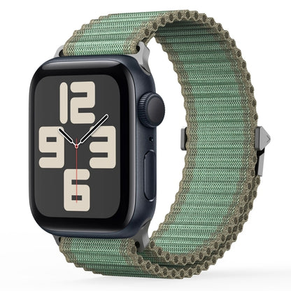 For Apple Watch SE 2023 40mm DUX DUCIS YC Series Ocean Nylon Watch Band(Green) - Watch Bands by DUX DUCIS | Online Shopping UK | buy2fix