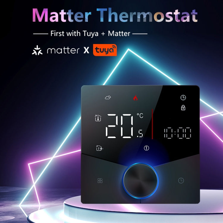 BHT-009GALW-MT Water Heating WiFi  WiFi Smart Home LED Thermostat with Matter(White) - Thermostat & Thermometer by buy2fix | Online Shopping UK | buy2fix