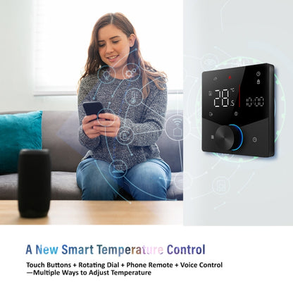 BHT-009GCLW-MT Boiler Heating WiFi Smart Home LED Thermostat with Matter(Black) - Thermostat & Thermometer by buy2fix | Online Shopping UK | buy2fix