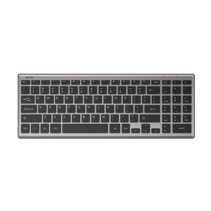 Yesido KB10 Portable 95 Keys 2.4G Wireless Computer Keyboard(Black) - Wireless Keyboard by Yesido | Online Shopping UK | buy2fix