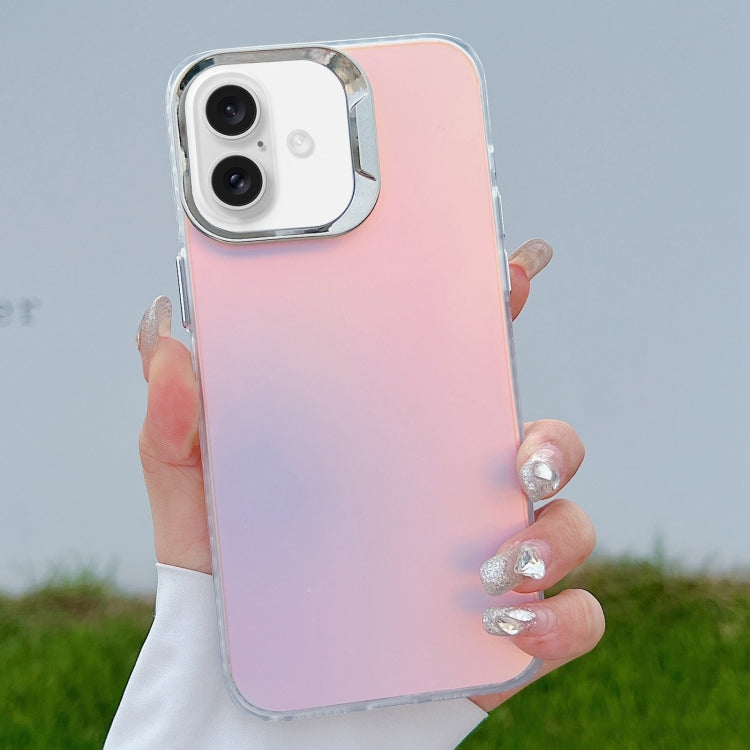 For iPhone 16 Color Plating Discoloration PC Phone Case(Silver) - iPhone 16 Cases by buy2fix | Online Shopping UK | buy2fix