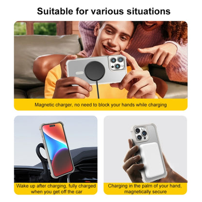 For iPhone 16 Pro Skin Feel MagSafe Phone Case(Grey) - iPhone 16 Pro Cases by buy2fix | Online Shopping UK | buy2fix