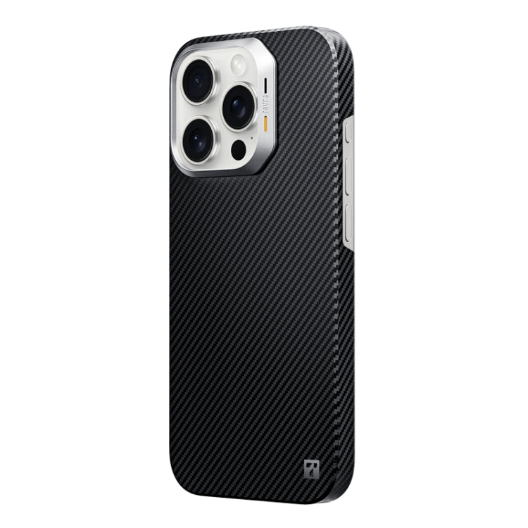 For iPhone 16 Pro Max TGVIS Carbon Fiber Series MagSafe Phone Case(Black) - iPhone 16 Pro Max Cases by TGVIS | Online Shopping UK | buy2fix