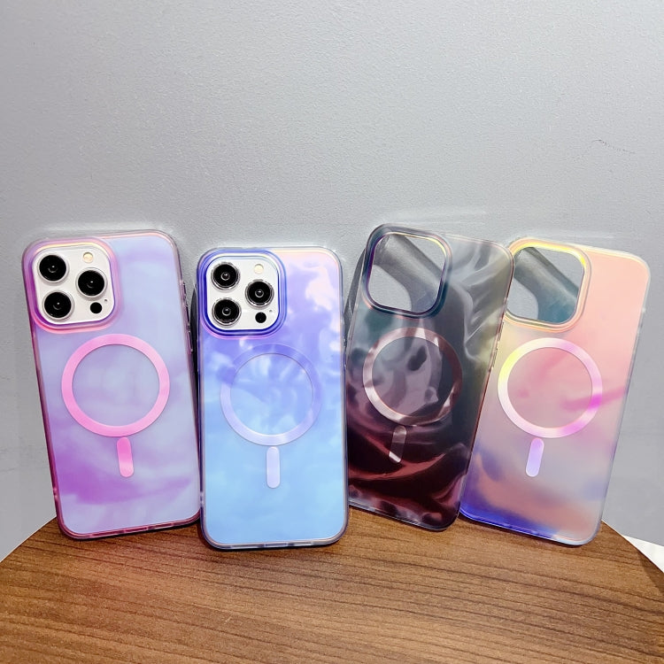 For iPhone 16 Gradient MagSafe PC Hybrid TPU Phone Case(Colorful) - iPhone 16 Cases by buy2fix | Online Shopping UK | buy2fix