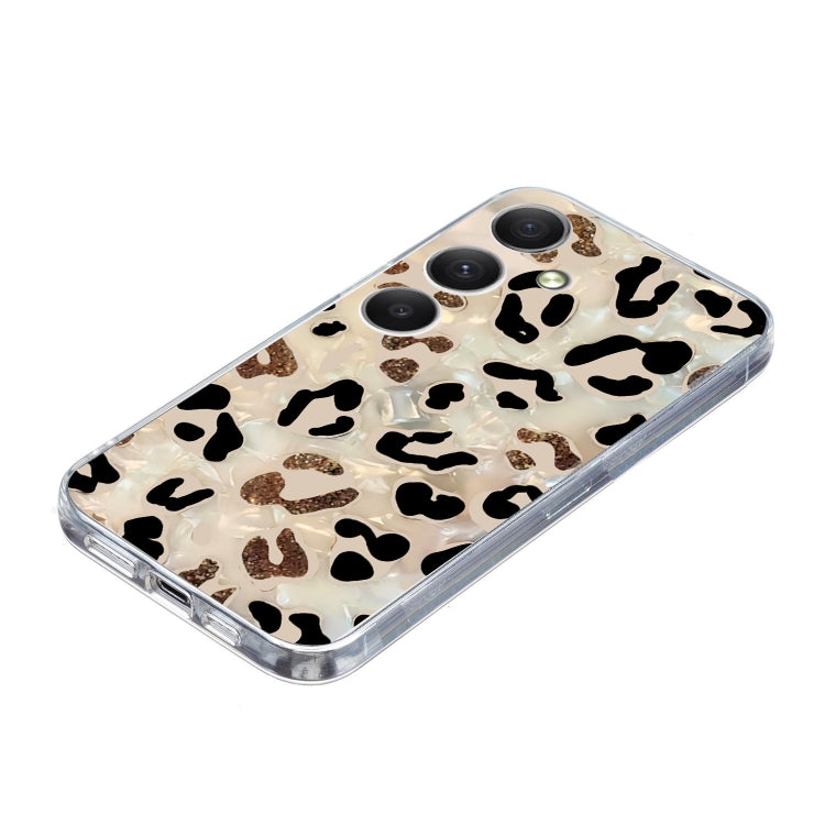 For Samsung Galaxy S25 FE 5G Colorful Painting Pattern TPU Phone Case(Leopard) - Galaxy Phone Cases by buy2fix | Online Shopping UK | buy2fix