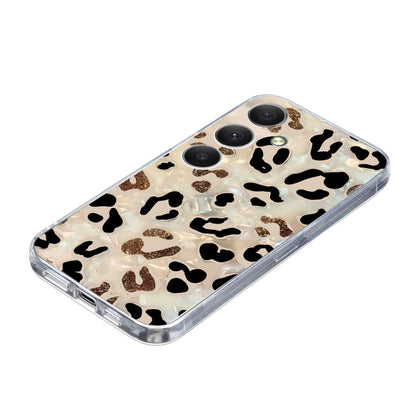 For Samsung Galaxy S25 FE 5G Colorful Painting Pattern TPU Phone Case(Leopard) - Galaxy Phone Cases by buy2fix | Online Shopping UK | buy2fix