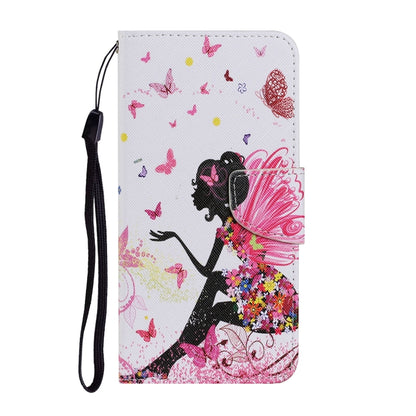 For Samsung Galaxy S25 Ultra 5G Colored Drawing Pattern Leather Phone Case(Dancing Girl) - Galaxy S25 Ultra 5G Cases by buy2fix | Online Shopping UK | buy2fix