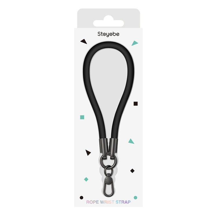 DUX DUICS Stoyobe PL-II Universal Silicone Phone Wrist Strap Anti-lost Lanyard(Black) - Lanyards & Wrist Straps by DUX DUCIS | Online Shopping UK | buy2fix