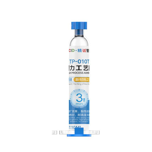 JCID Tough Process Adhesive, Capacity:10ml(Transparent) - Repair Glue Series by JC | Online Shopping UK | buy2fix